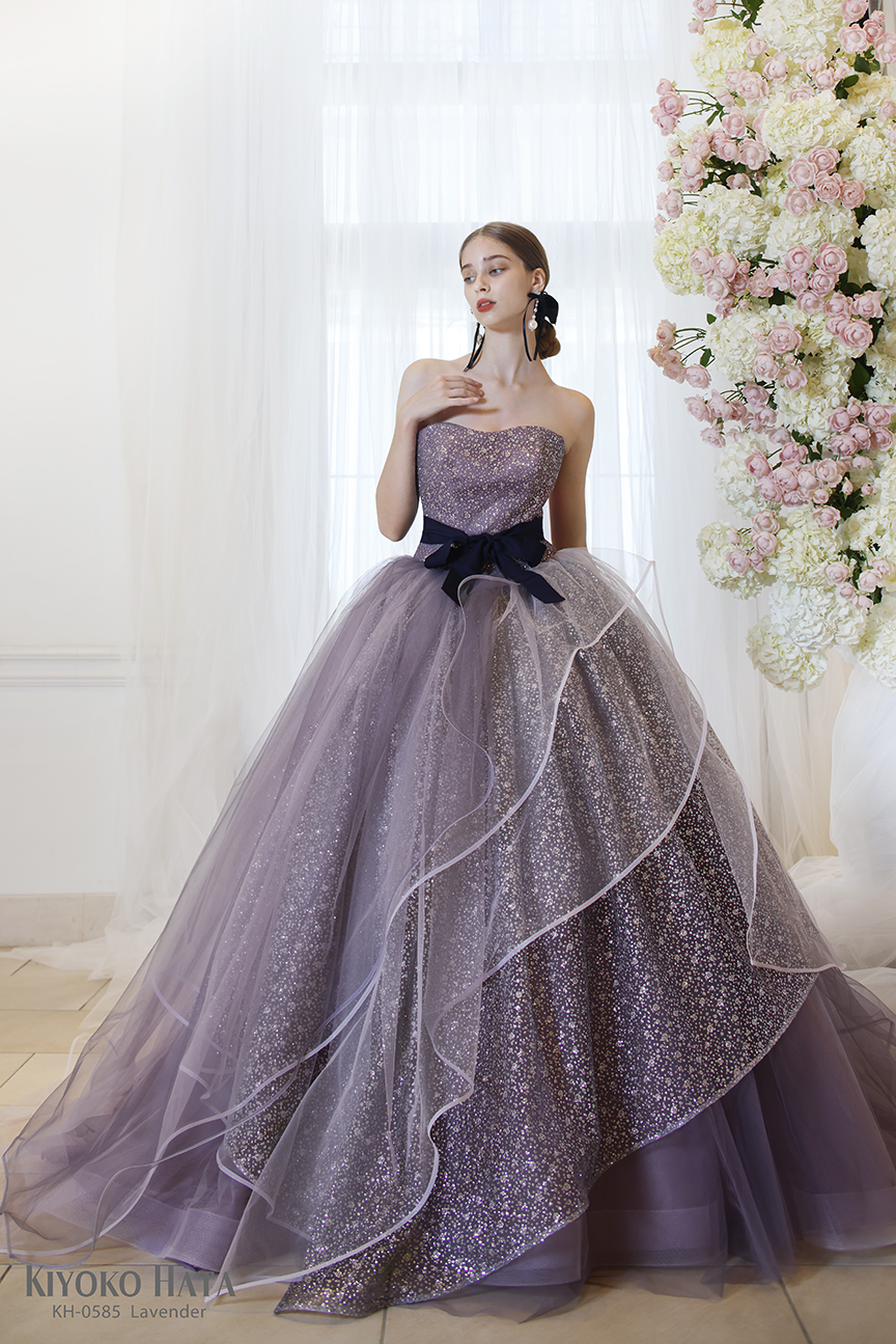 【春】ハンドメイド 10/21 KH-0585 Lavender - Hiro WEDDING COSTUME